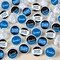 Big Dot of Happiness Reunited Blue - Royal Blue School Class Reunion Party Small Round Candy Stickers - Party Favor Labels - 324 Count